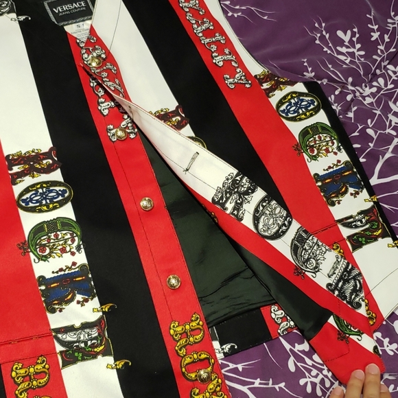 Versace Striped Vest - Picture 7 of 12